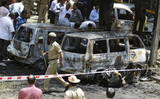 bangalore blast-arrest